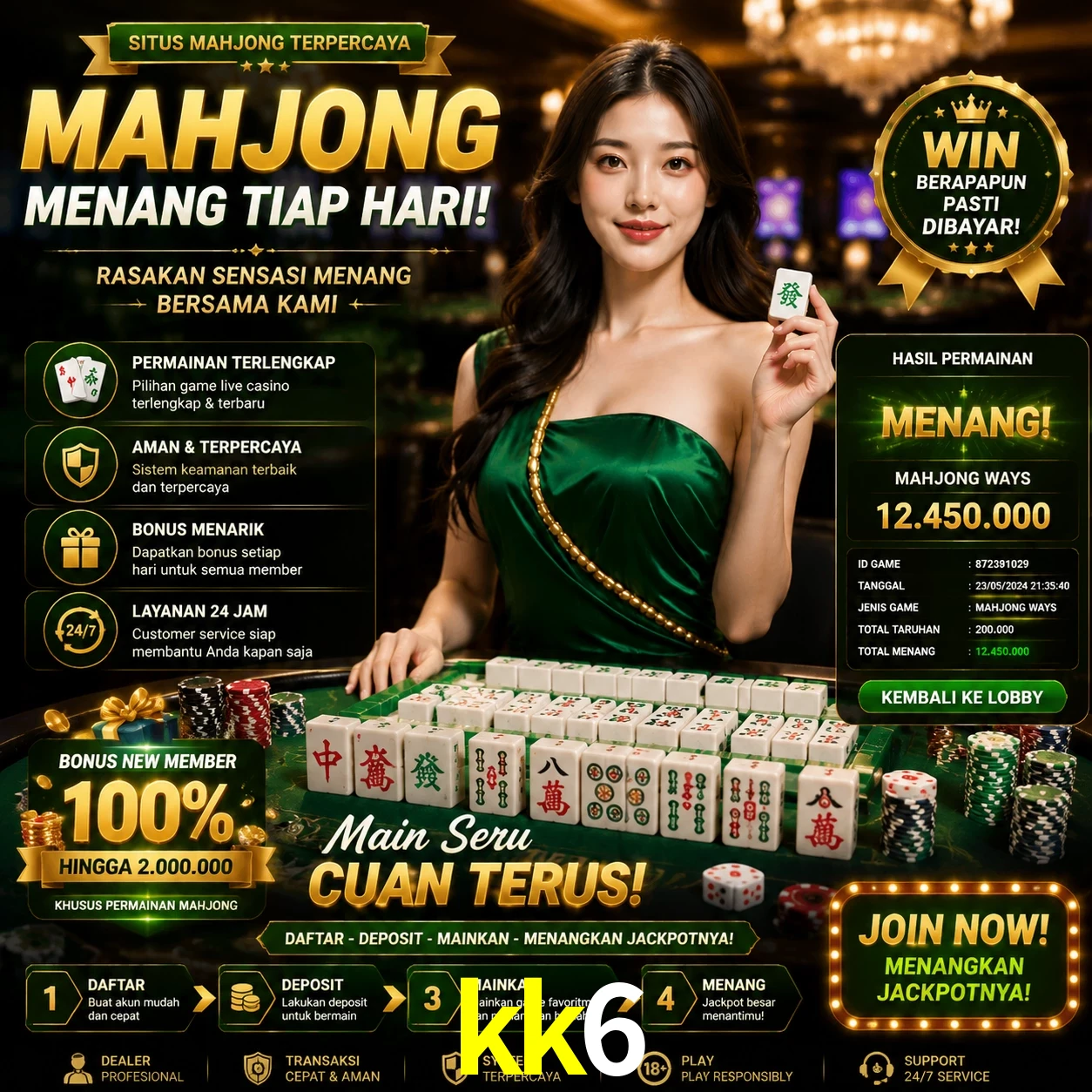 Cashback VIP kk6 - reembolso semanal